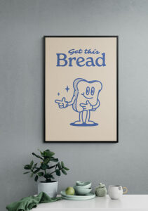 Get This Bread - Blue - Magnus Myhre